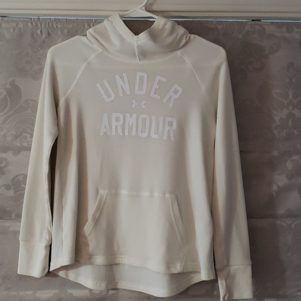 UA waffle knit top